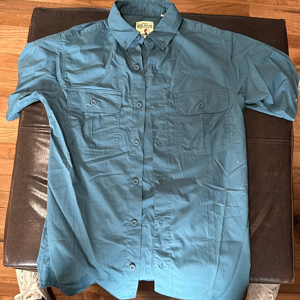 NWOT. Mens button up shirt.